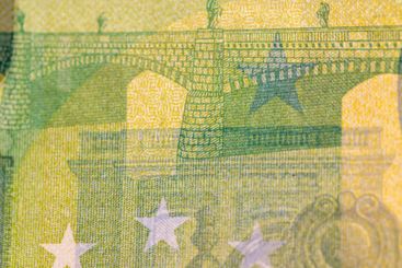 European cash paper money worth one hundred euros