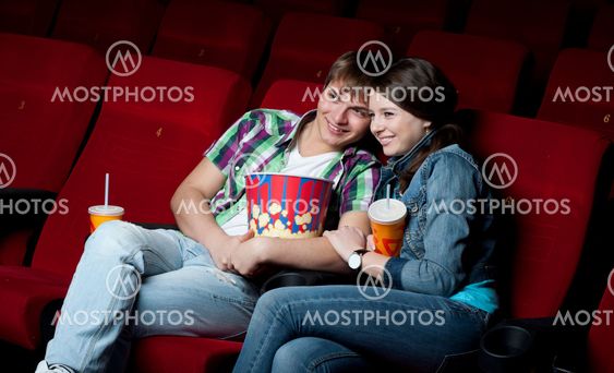 couple in cinema