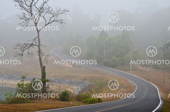 road into the valley