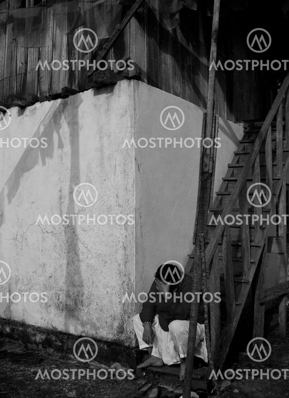 wood and white