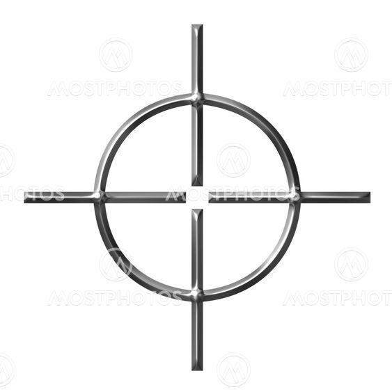 3D Silver Target
