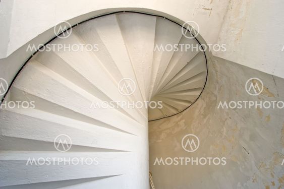 fyr hvid spiral