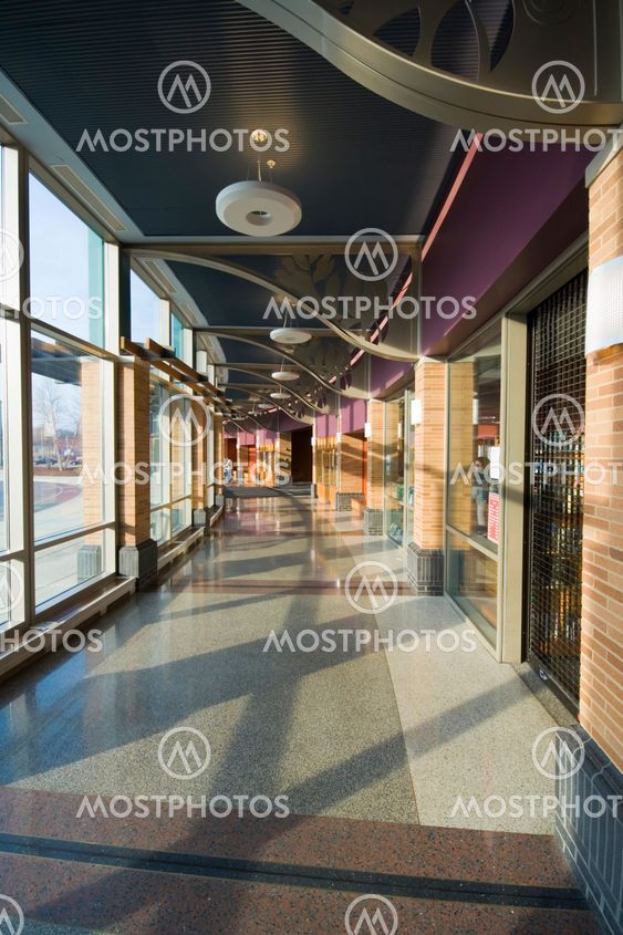 Library hallway