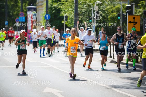 A charity marathon in Budapest