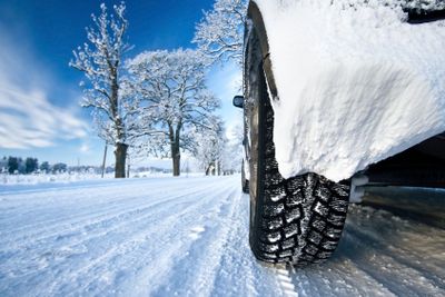Car on the countryside road