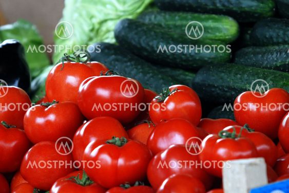 vegetables in store