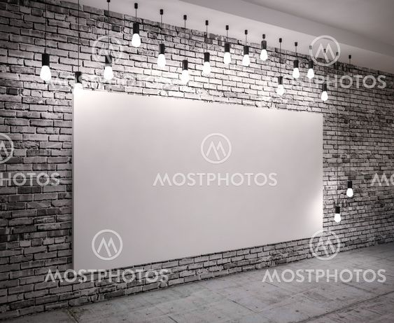 Banner on wall