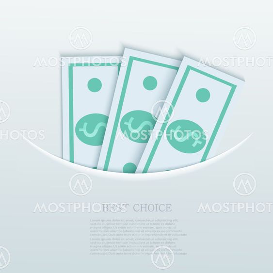 Vector modern flat business background. Eps 10