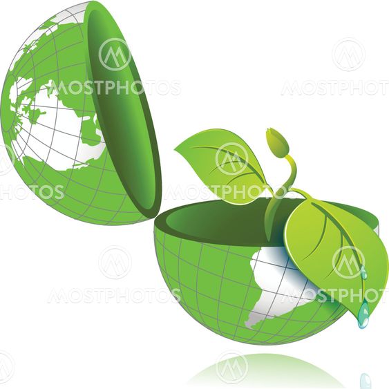 green globe