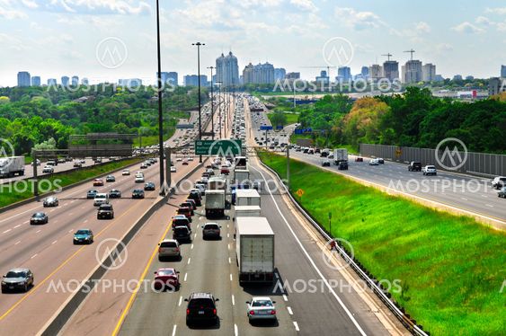Busy highway
