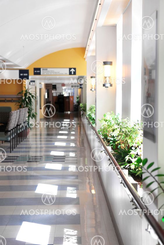 Hospital corridor