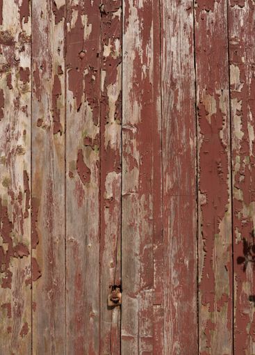 Wooden, door and damage with rust for vintage surface,...