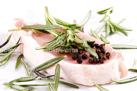 pork chop with rosemary