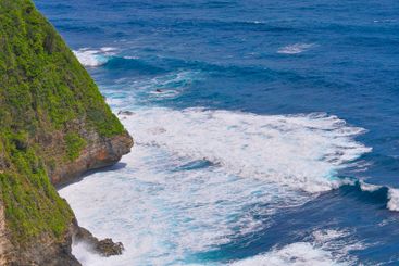 Coast at Uluwatu, Bali, Indonesia.