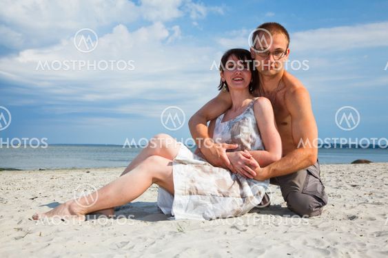 Couple On the Beach