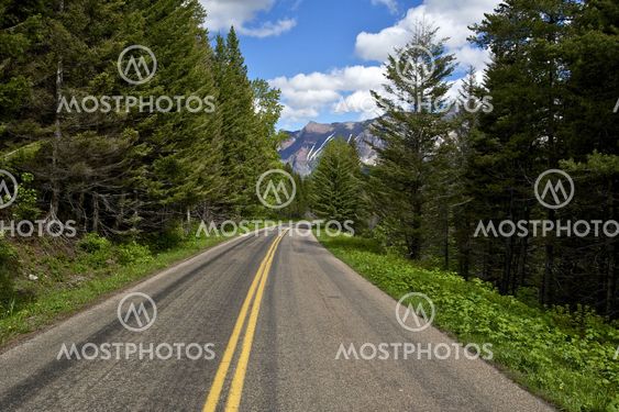 Scenic Montana Road