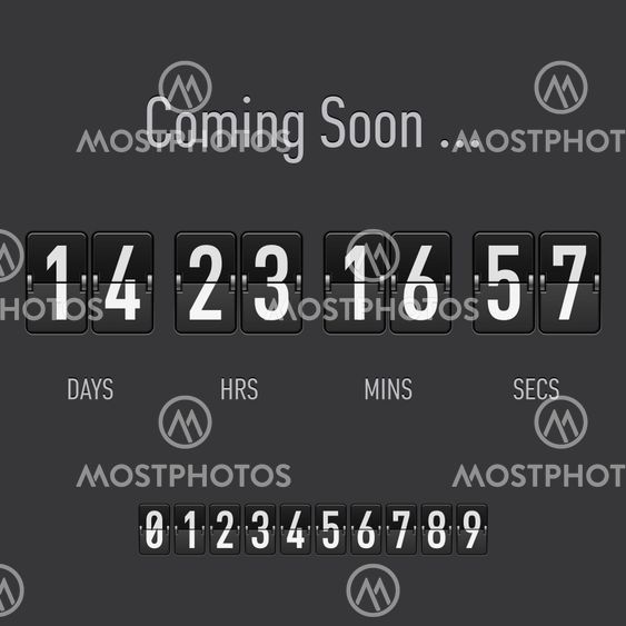 Coming soon countdown