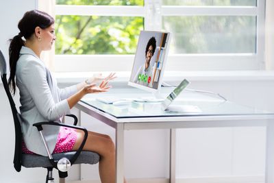 Work From Home Video Conferencing Call