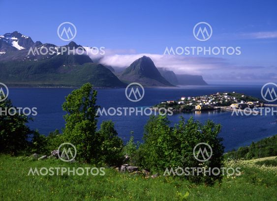 Beautiful island in Norway
