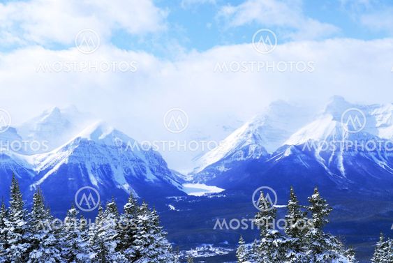 Snowy mountains