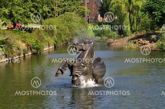 The Seahorse Sculpture In O By Jan Ferrari Koburg Mostphotos