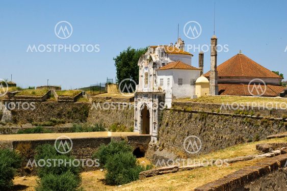 Entrance to Elvas city, Portugal
