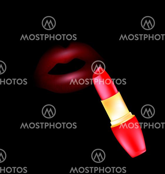 lips and lipstick