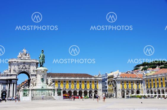 Terreiro do paço square at Lisbon