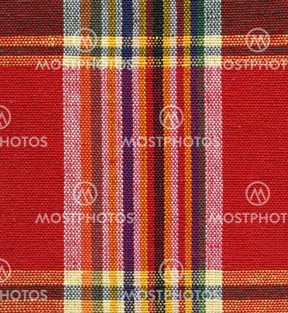 Red square fabric pattern