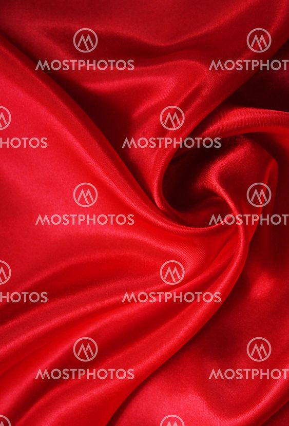 Smooth elegant red silk