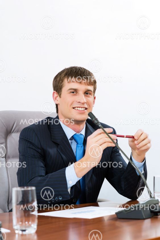 Portrait of a businessman