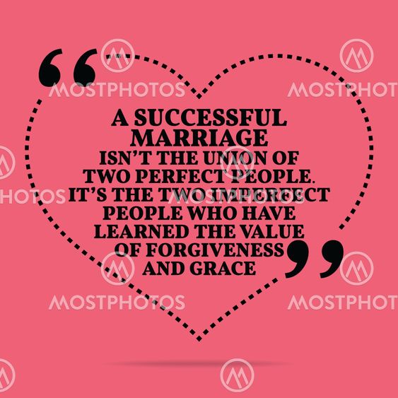 Inspirational love marriage quote. A successful marriage...