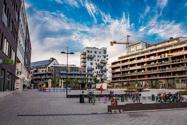 Troget i Västra hamnen i Malmö