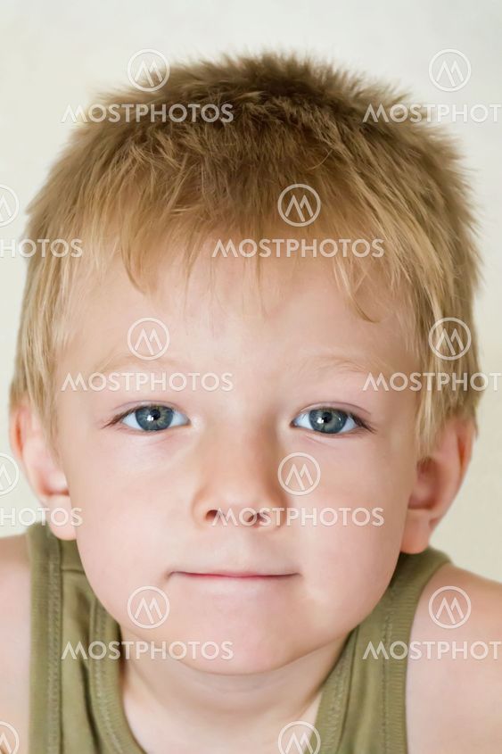 Portrait of cute boy