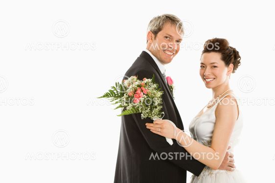 Bride and groom.