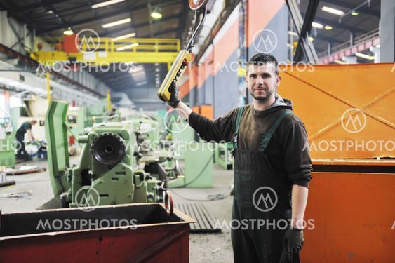industry workers people in factory