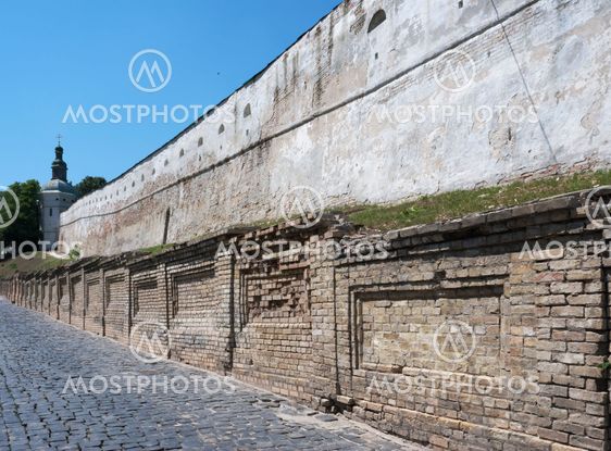 Wall in Kiev-Pechersk lavra