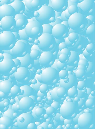 Background from bubbles