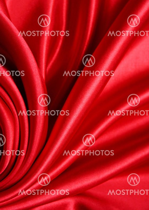 Smooth Red Silk as background