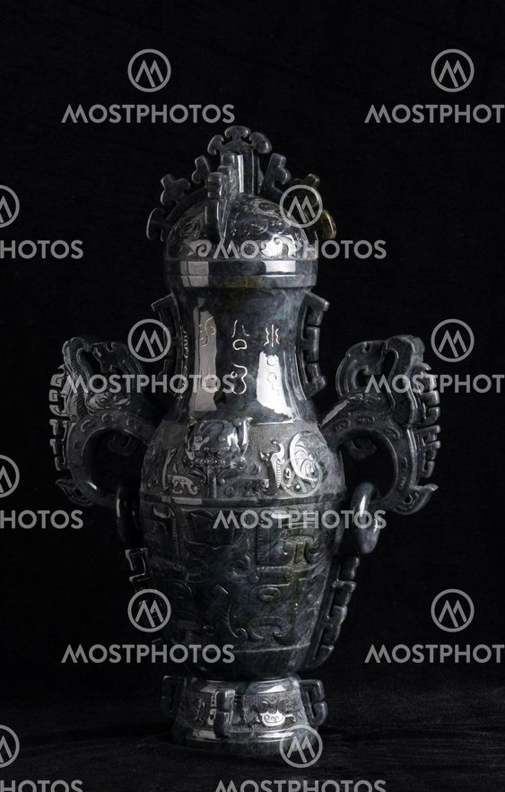 Chinese ancient jade carving art