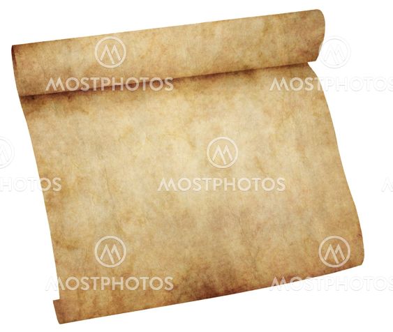 old parchment scroll