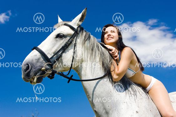 equestrian on horseback