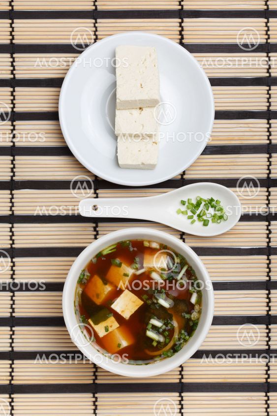 Miso and tofu