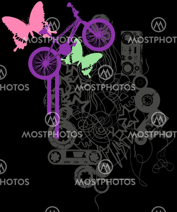 Butterfly, cycles & music