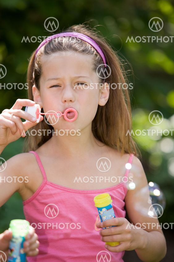 Blowing bubbles