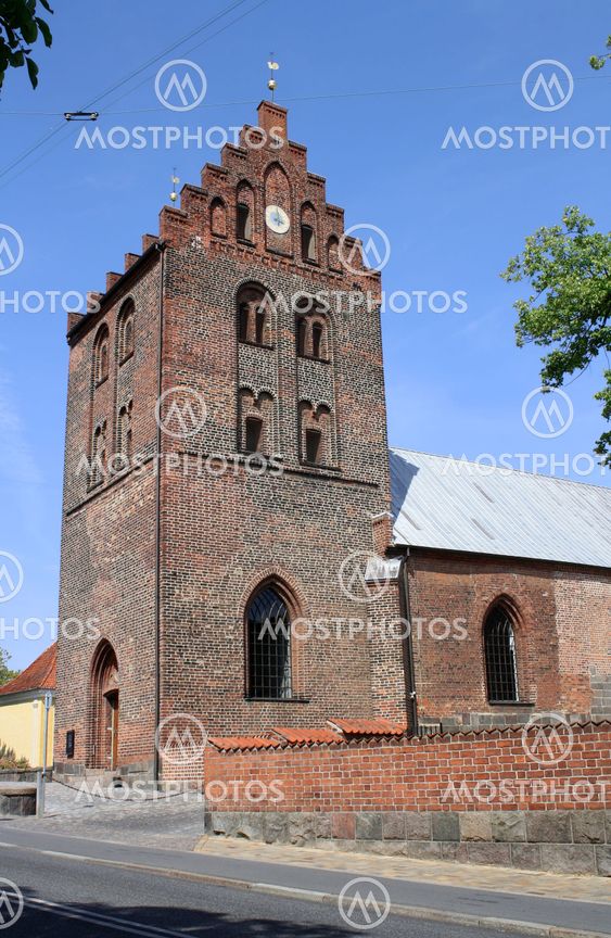 Medieval Our Ladys Church Odense Denmark