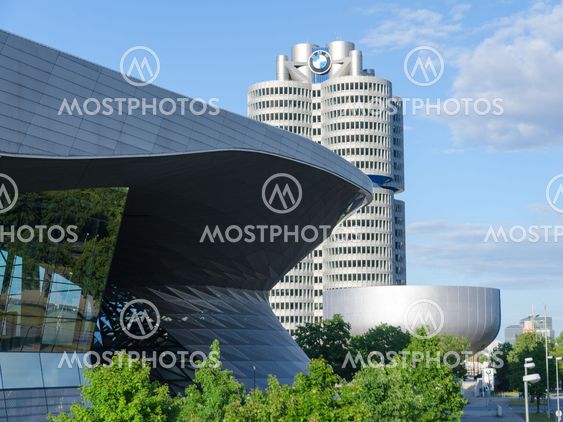 "BMW Headquarters modern bui..." by Sergey Kuznetsov - Mostphotos