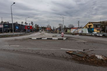 Cities of Ukraine after the Russian occupation....