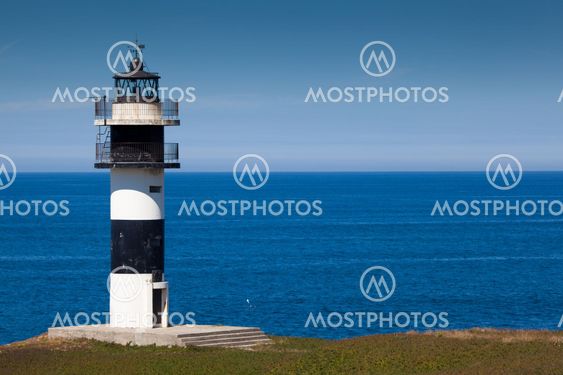 Lighthouse of Ribadeo, Lugo, Galicia, Spain