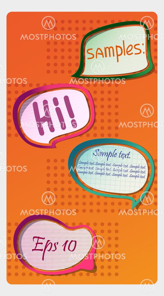 A pack of photorealistic vector stickers